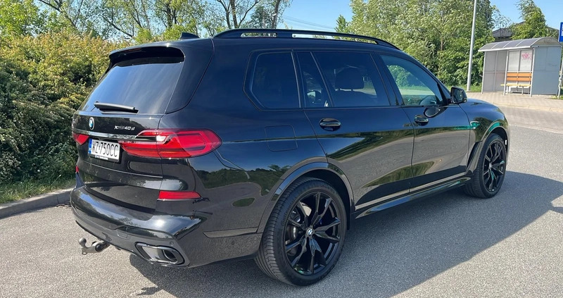 BMW X7 cena 380000 przebieg: 108000, rok produkcji 2020 z Zator małe 232